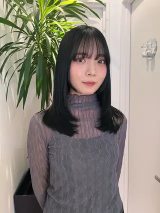 カラー tricca daikanyama所属・縮毛矯正/ボブ/ 🌱長尾朋弥🌱のヘアスタイル