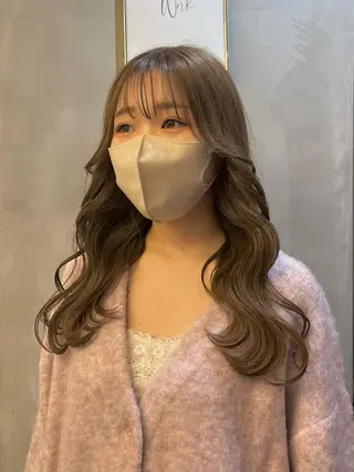 ロング カラー 渋谷で叶う美髪❤ ◎NATSUKI🤍のヘアスタイル