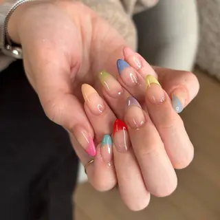 ネイル moi nail ˙⋆.˚のネイルデザイン