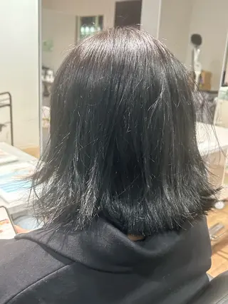 カラー ヘアアレンジ GLanz SHUのヘアスタイル