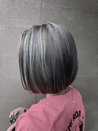 ミディアム カラー Cecil hair 沖縄小禄２号店所属・RYO ☆のヘアスタイル