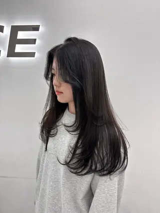 ロング GO TODAY 原宿Verno店所属・韓国系支持率No.1 レイヤー特化/きょうのヘアスタイル