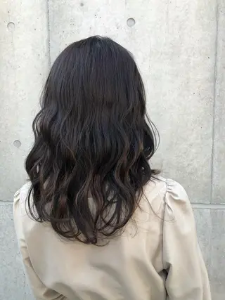 ミディアム カラー ツヤ美髪💐 髪質改善/高山愛来のヘアスタイル