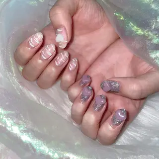 ネイル 🦋ネイルサロン ブラン🌈ゆりのネイルデザイン