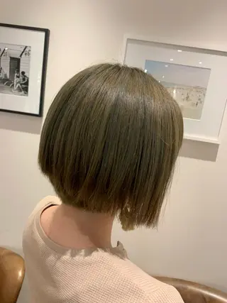 ショート カラー Lolonois梅田 /Okazaki:)のヘアスタイル
