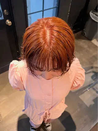 カラー the hinc所属・miyu /大阪 /レイヤーカットのヘアスタイル