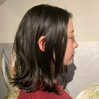 ミディアム カラー MOMOKA💫 YARD【学芸大学】のヘアスタイル