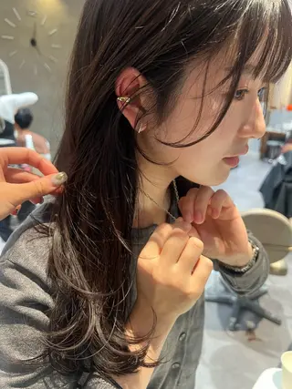 ロング ボブ指名No.1/ ボブパーマ/ユキのヘアスタイル