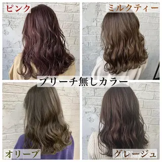 セミロング 🇺🇸ハイライト特 化美容師🇺🇸漆沢のヘアスタイル