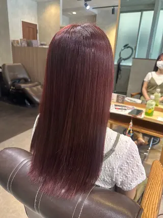 ロング カラー 🦋艶モテカラー/ヘ アセット🦋YURIのヘアスタイル