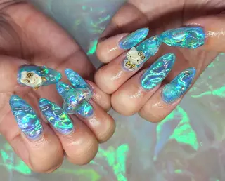 ネイル 💜bora .のネイルデザイン