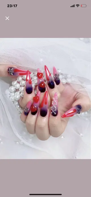 ネイル チョウ チョウのネイルデザイン