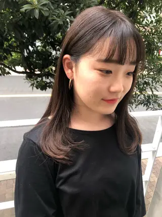 ミディアム メンズ特化美容師 ハスイルイのヘアスタイル