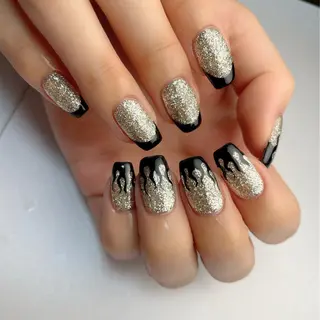 ミディアム ネイル 下妻市ﾈｲﾙｻﾛﾝ M_styleのネイルデザイン