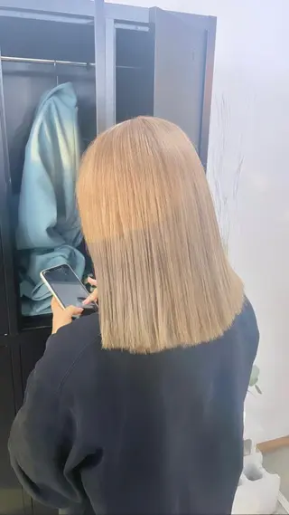 ミディアム カラー パーマ ヘアアレンジ メンズ キッズ ネイル マツエク・マツパ アイブロウ eir心斎橋店所属・エビスザキレン／メン ズ／心斎橋🌳のヘアスタイル