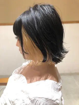 ショート カラー 🌟イメチェン美容師 🌟清水 大輝のヘアスタイル