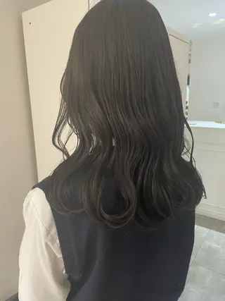 ミディアム カラー ボブ美容師 /馬場 翼のヘアスタイル