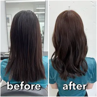 セミロング カラー あすか JILLSTUDIOのヘアスタイル