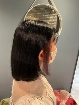 ミディアム 【艶カラー⠀】坂東 要のヘアスタイル