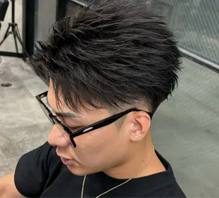 ショート メンズ era2d所属・マコト/心斎橋 メンズ専門店のヘアスタイル