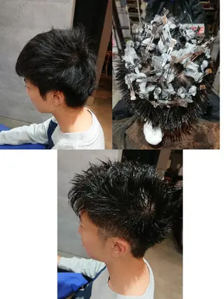 メンズ パーマ 浅野  勇貴のヘアスタイル