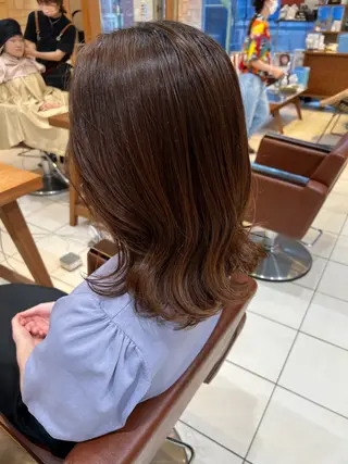 ミディアム 川崎レイヤーカット /江口真正のヘアスタイル