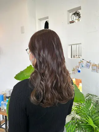 ロング カラー 🌸小掛🌸 豊橋外国人風カラーのヘアスタイル