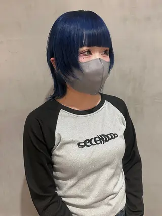 ショート カラー オタク特化🎀 顔まわり🎀ゆうなのヘアスタイル