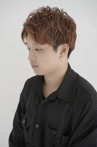 ミディアム メンズ 小島 健太郎のヘアスタイル