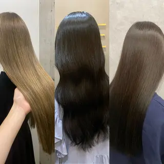 セミロング NUMBER 天王寺YUYAのヘアスタイル