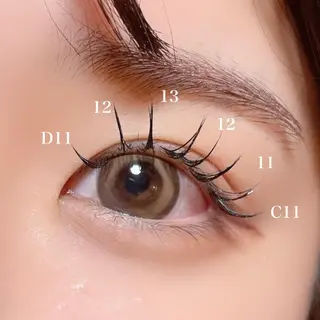 マツエク・マツパ 玉木 愛のマツエク・マツパデザイン