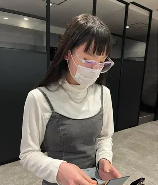 ロング パーマ MIES amane(アマネ)のヘアスタイル