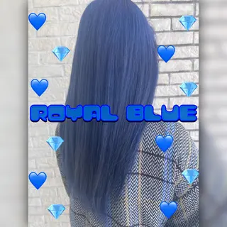 ロング カラー 【髪質改善特化】 艶髪/透明感カラーのヘアスタイル