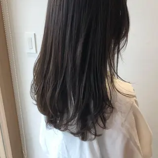 セミロング 上平 綾菜のヘアスタイル