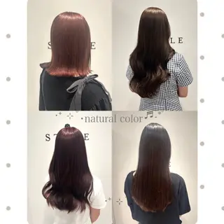 ロング カラー 🍀髪質改善ツヤ カラー🩰さくらのヘアスタイル