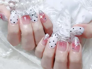ネイル りんか🪽 ワンホンネイル🍬のネイルデザイン