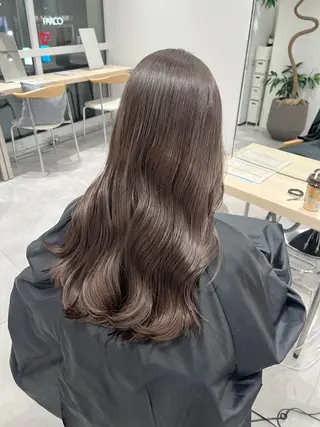 ロング カラー ばんちなつ / ボブ/透明感カラーのヘアスタイル