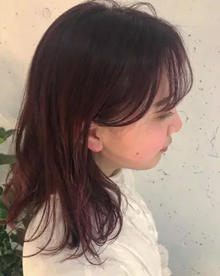 ミディアム カラー 🪞透けhair 🪞honokaのヘアスタイル