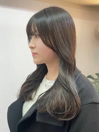 ロング さかした ちなのヘアスタイル