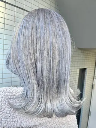 ミディアム カラー Feria所属・カウンセリング重視 🌿Tsuyukiのヘアスタイル