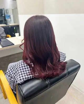 カラー GiseL 博多 ほのかのヘアスタイル