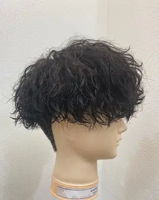 パーマ メンズ 柴田 将のヘアスタイル