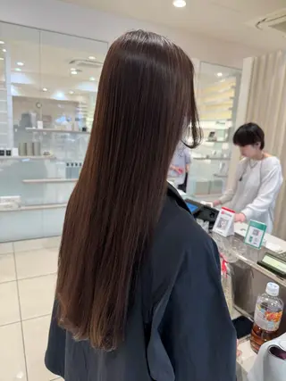 カラー 🎀ハイトーン🎀 🩶艶髪🩶YUNAのヘアスタイル