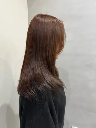 セミロング 優月/カラー特化 西宮/夙川のヘアスタイル