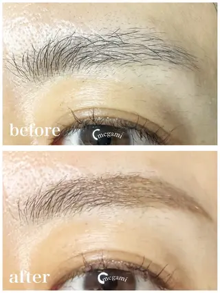 アイブロウ eyelash目髪 瓢箪山店のマツエク・マツパデザイン