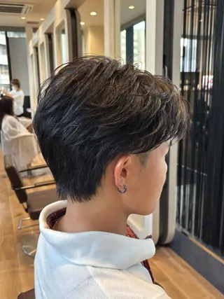 パーマ メンズ STYLE エキシティ店所属・【似合わせパーマ】 STYLE 杉原　魁のヘアスタイル