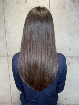 セミロング newi WASHIOのヘアスタイル