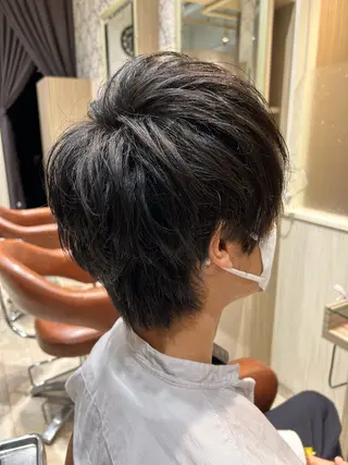 ショート メンズ 一戸 拓斗のヘアスタイル