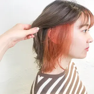 ミディアム カラー Joule銀座 石山あやのヘアスタイル