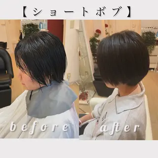 ショート Ange lian所属・Ange lian 🌿お手頃価格サロンのヘアスタイル